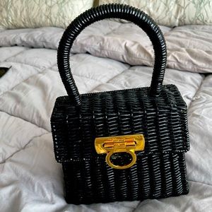 Salvatore Ferragamo Straw Bag